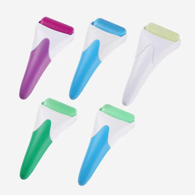 Massajador Facial Roller De Gelo Dermaroller Para Rejuvenescimento Da Pele