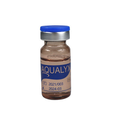 Aqualyx injecções dissolventes em gordura lipólise injectável por cabo ppcs perda de solução peso 8ml x 10 frascos AQUALYX