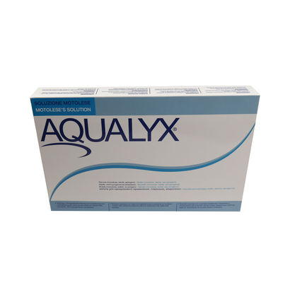 Aqualyx injecções dissolventes em gordura lipólise injectável por cabo ppcs perda de solução peso 8ml x 10 frascos AQUALYX