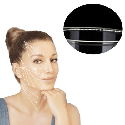 Pdo liso branco que levanta mono linhas para a cara 30g 14mm