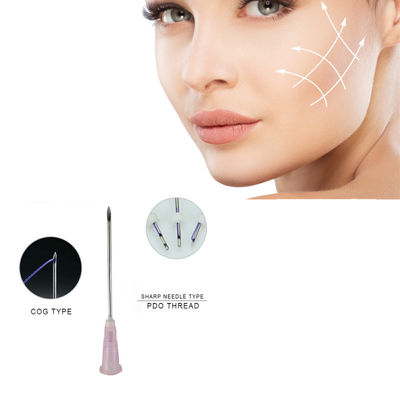 Melhor preço pdo wpdo pcl materiais mono duplo parafuso pincelamento dos lábios faciais linha de elevação afiada 26g 29g 38 mm 13mm 12mm 100mm 90m