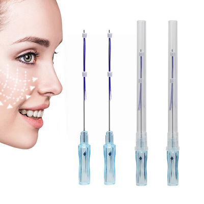 Melhor preço pdo wpdo pcl materiais mono duplo parafuso pincelamento dos lábios faciais linha de elevação afiada 26g 29g 38 mm 13mm 12mm 100mm 90m