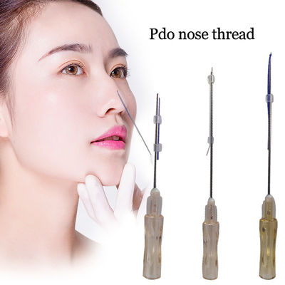 Coreia engrenagem de elevação sutura absorvente pdo tornado mono parafuso fio silhouet fio lisos fio agulha afiada 29g 31g 30gx13mm