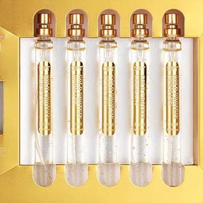 colagênio facial do Peptide da proteína do ouro do soro 5pcs que rosqueia o elevador