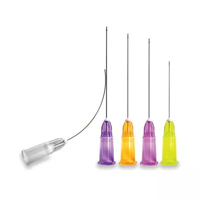 Agulha SUS304 25mm 70mm da cânula do enchimento cutâneo flexível micro