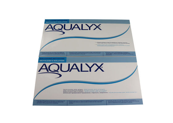 Aqualyx eficaz para perda de peso Injecções dissolventes de gordura 8 ml Aqualyx