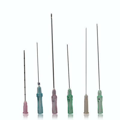 Agulha SUS304 25mm 70mm da cânula do enchimento cutâneo flexível micro