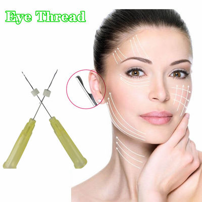 20g 130mm PDO PCL PLLA rosqueia o rosqueamento facial do colagênio 26G
