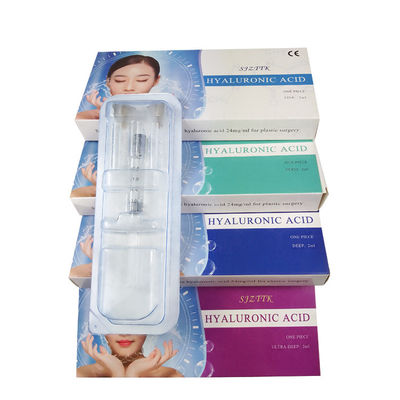 enchimentos ácidos hialurónicos ácidos hialurónicos injetáveis de Juvederm do gel 2ml