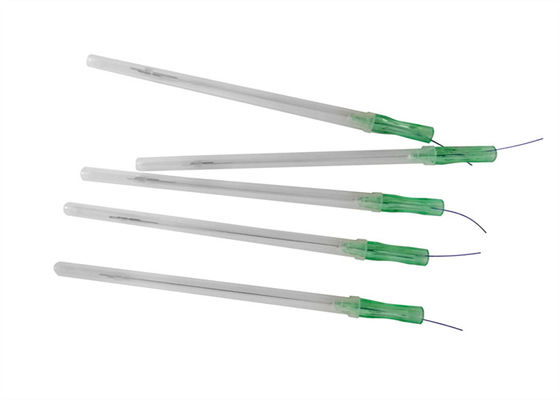 As linhas roxas de PDO PCL PLLA enfrentam o levantamento L tipo agulha 21g 23g