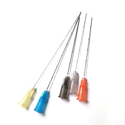 Agulha 38mm sem corte descartável de Microcannula da ponta de 25mm para enchimentos