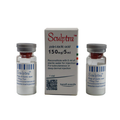 PLLA Enchimentos dérmicos Enchimentos faciais Injecções Fontes 150 mg/5 ml