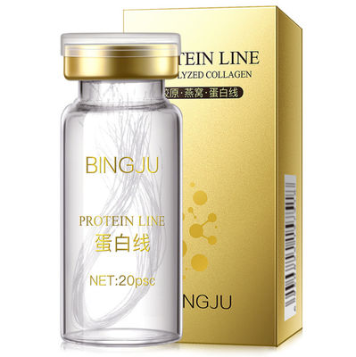 Filamento de Colágeno Dourado Cuidados Faciais Firming Lifting Serum 24K Filamento de Proteína de Ouro Peptido
