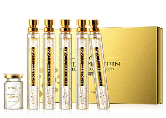 Linha de levantamento antienvelhecimento cinzeladura do Peptide da essência 24k do ouro