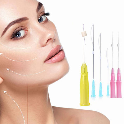 Mono linha afiada 50mm da face lift da agulha 60mm para os enrugamentos faciais que levantam a pele