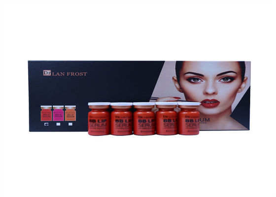 Enchimento cutâneo ácido hialurónico 8ml/garrafa do bordo alaranjado cor-de-rosa vermelho do BB