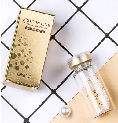 Essência de cinzeladura antienvelhecimento 15 Ml X 5 do ouro do Peptide 24k da proteína do ouro