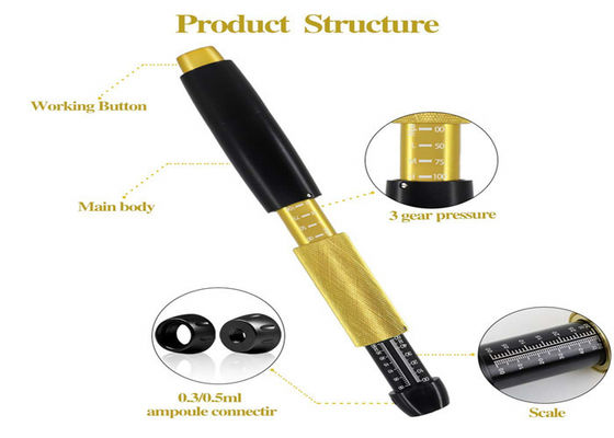 ISO cutâneo 13485 do CE de Pen Filler Medical do bordo de 0.3ml 0.5ml Hyaluron