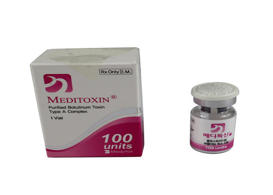Meditoxin 100iu Botulax Nabota As rugas removem Btx