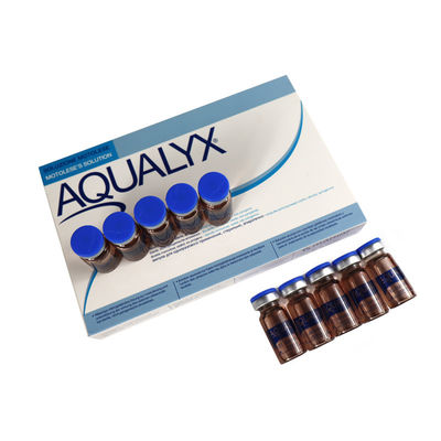 Aqualyx Perda de peso Dissolução de gordura Lipólise médica injectável Laboratório de lipocorticologia vermelha Kabelline