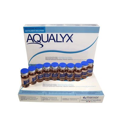 Aqualyx Solução PPC Dissolvente de Gordura Injecções 10 frascos X 8 ml