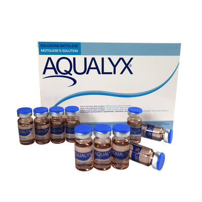 Aqualyx Solução PPC Dissolvente de Gordura Injecções 10 frascos X 8 ml