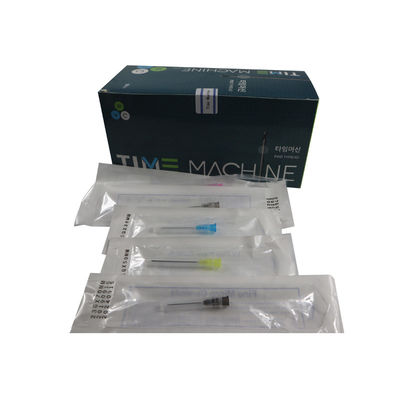 Comércio Aço Inoxidável Enchimento Dérmico Enchimento Facial 22g 23G 25g 38mm 50mm Flexível fina fina Micro-ponta fina Agulha Cannula