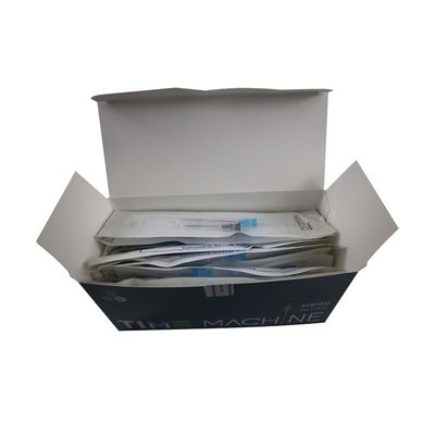 Envio rápido Microcânula estéril 25g 50mm 70mm Agulha de Microcânula de ponta contundente para enchimentos de ácido hialurônico