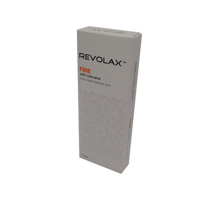 Preenchimento dérmico Preenchimento injectável antienvelhecimento HA 1.1 ml Revolax Preenchimento de rugas finas e profundas