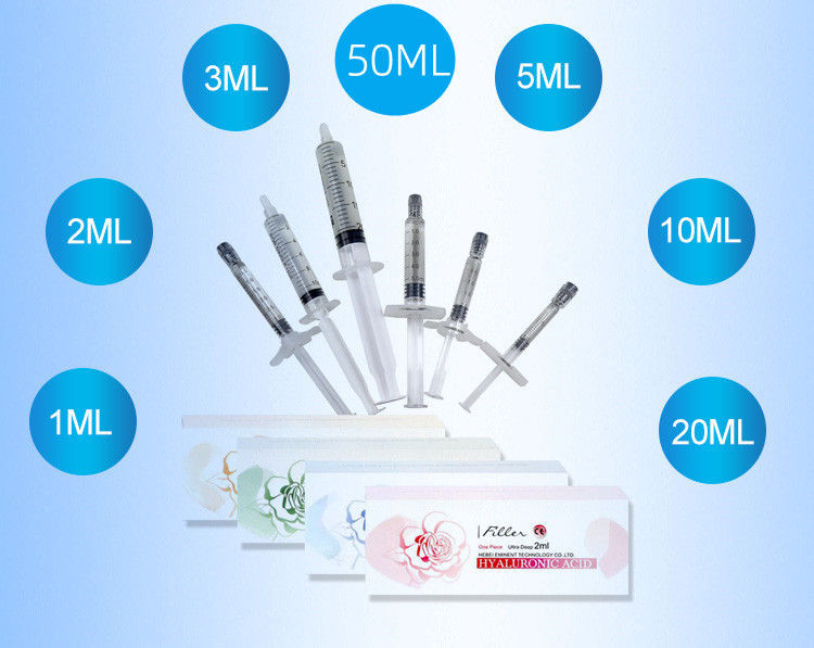 Hyaluronic Acid Dermal Filler Rugas Remover 1ml 2ml 3ml 5ml 10ml 20ml 50ml HA Filler