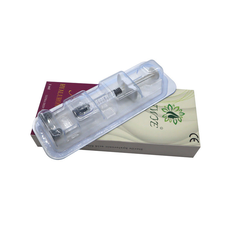 Tipo ultra profundo cutâneo ácido hialurónico do enchimento 3ml 5ml do aumento da nádega