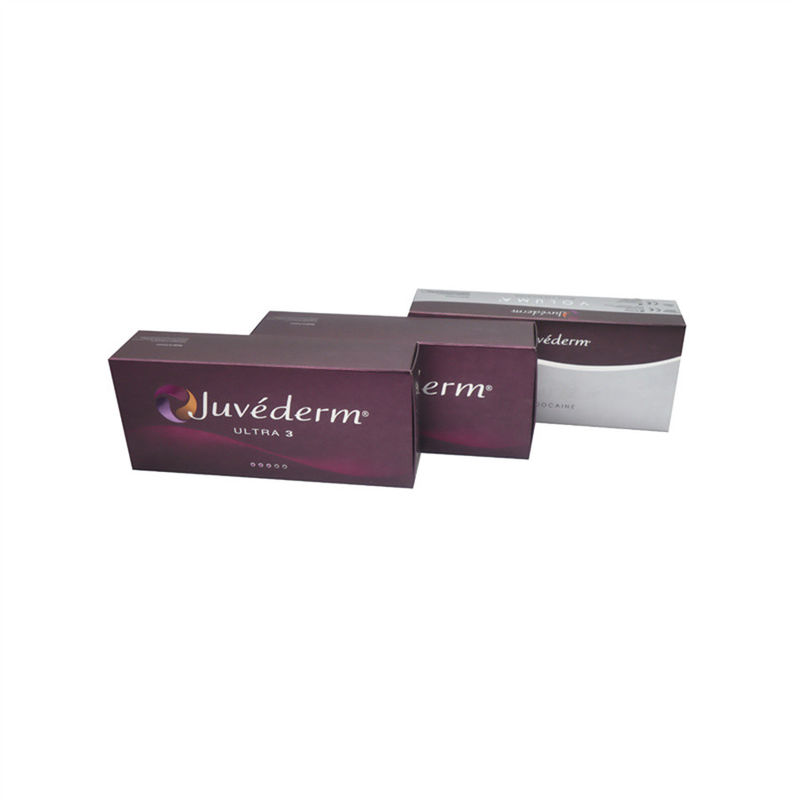 injeções ácidas hialurónicas Juvederms Voluma do gel 24mg/ml ultra gel cutâneo do enchimento 3 ultra 4