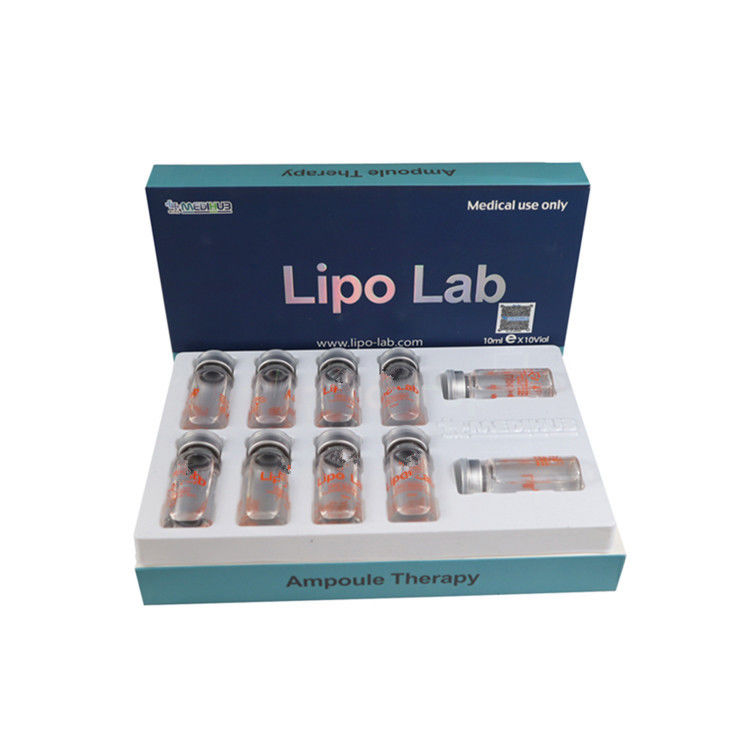 Lipo Lab Ppcs Dissolve Celulite Perda de gordura Dissolver emagrecimento Injeção Injeção Injeção Lipo Lab 8ml X 10vail