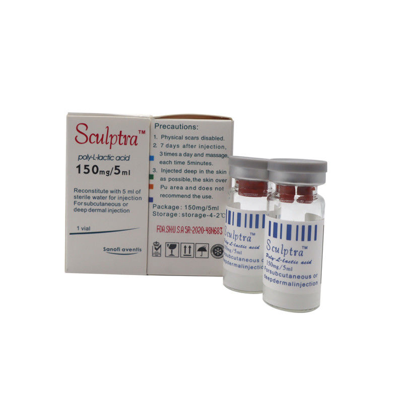 150 mg de pó PLLA poli- l- ácido láctico 1 frasco para injectáveis x5 ml de enchimento antienvelhecimento