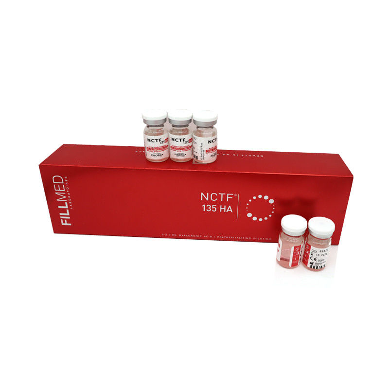 FILLMED NCTF 135 HA 5 frascos Reforço de solução anti- rugas para cuidados pessoais