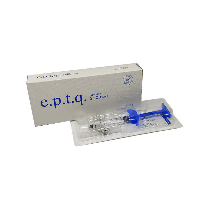E.P.T.Q. S500 1x1.1ml Tecido de textura espessa Hyaluronic Acid Dermal Filler para aumento facial