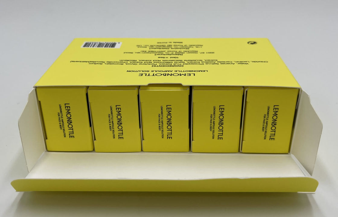 Solução de Ampola de Frasco de Limão da Coreia 10 ml X 5 frascos para perda de peso
