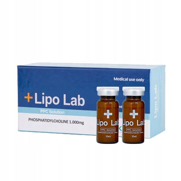 Lipo Lab Lemon Bottle Dissolve Fat Lose Weight V-Line Aqualyx Kabelline The Red-Ampoule Solution