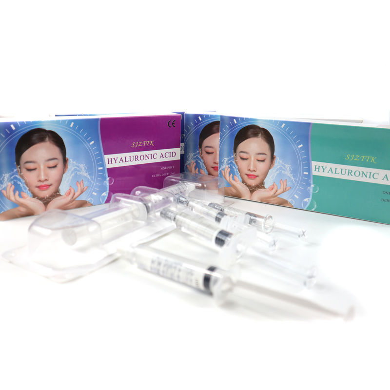 do CE cutâneo do enchimento de 1ml 2ml 3ml profundo profundo fino ácido hialurónico do ISO Derm ultra