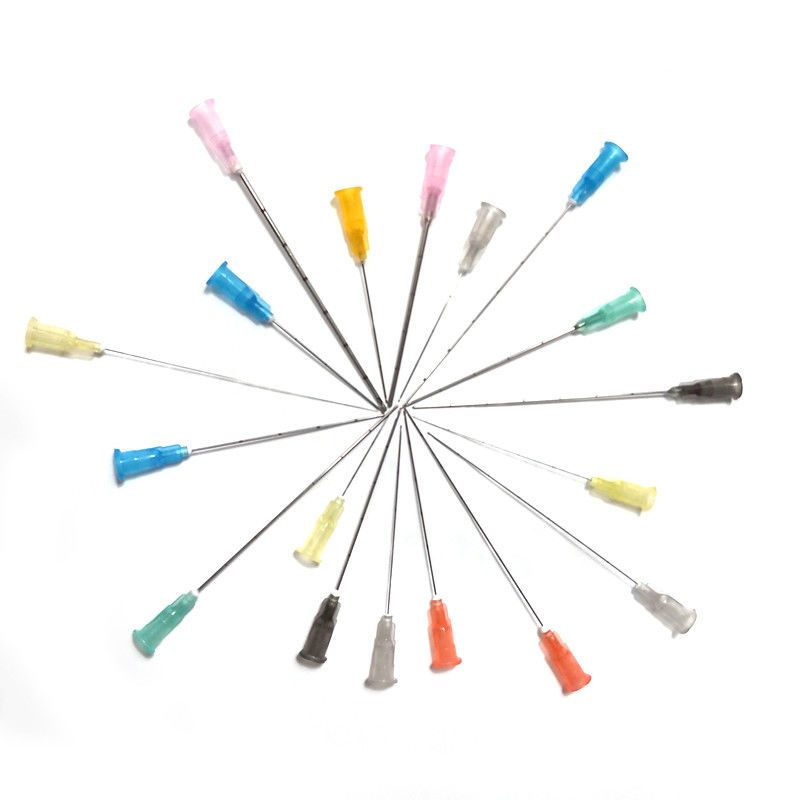 Comércio Aço Inoxidável Enchimento Dérmico Enchimento Facial 22g 23G 25g 38mm 50mm Flexível fina fina Micro-ponta fina Agulha Cannula