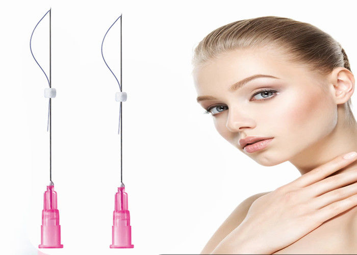 Mono linha afiada 50mm da face lift da agulha 60mm para os enrugamentos faciais que levantam a pele