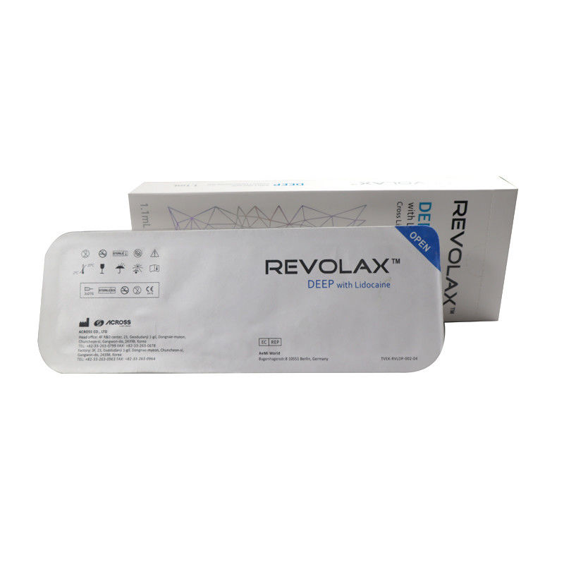24 mg/ ml Ácido hialurónico Revolax Deep Fine Sub-Q 1 X 1,1 ml