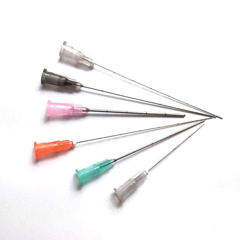 14g 16g 17g 18g 19g 38mm 50mm Micro Canula Agulha de Boto de Beleza para 14G-34G